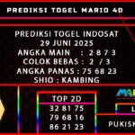 PREDIKSI TOGEL INDOSAT 29 JUNI 2025