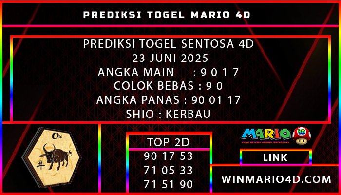SENTOSA 4D mario