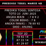 SENTOSA TOTO mario