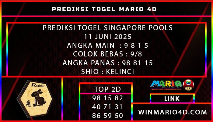 SINGAPORE mario