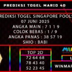 SINGAPORE mario