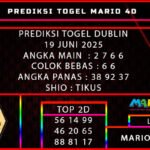 PREDIKSI TOGEL DUBLIN 19 JUNI 2025