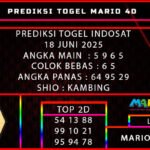 PREDIKSI TOGEL INDOSAT 18 JUNI 2025