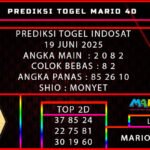 PREDIKSI TOGEL INDOSAT 19 JUNI 2025