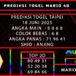 PREDIKSI TOGEL TAIPEI 18 JUNI 2025